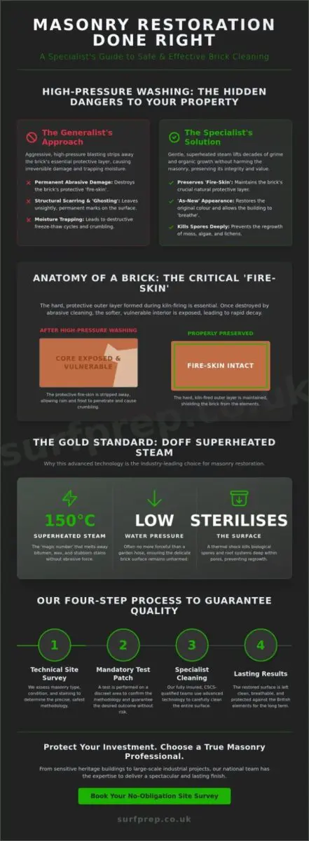 Brick Cleaning Specialists UK: The Definitive Guide to Masonry Restoration
