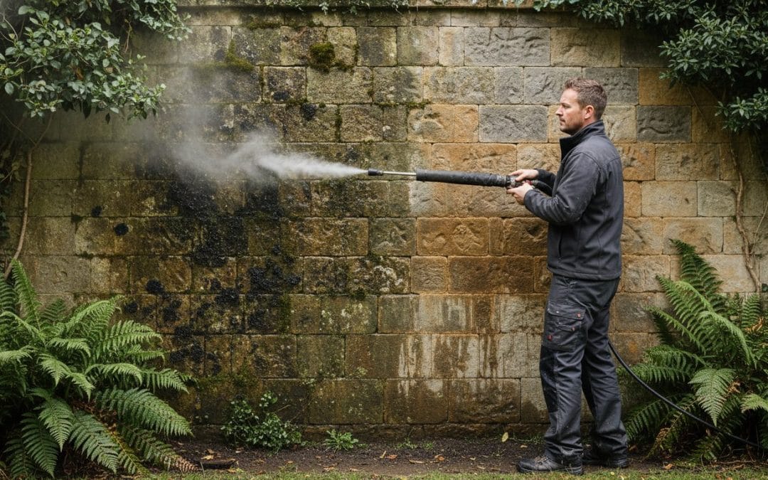 How to Clean Old Stone Garden Walls: A Specialist’s Guide to Safe Restoration