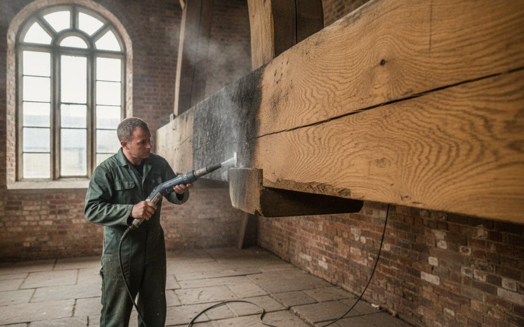 Cleaning Wooden Beams Before Restoration: A Professional Preparation Checklist
