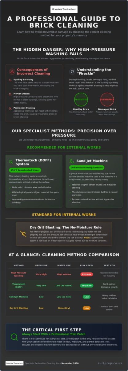 How to Avoid Brick Cleaning Damage: A 2026 Specialist Restoration Guide