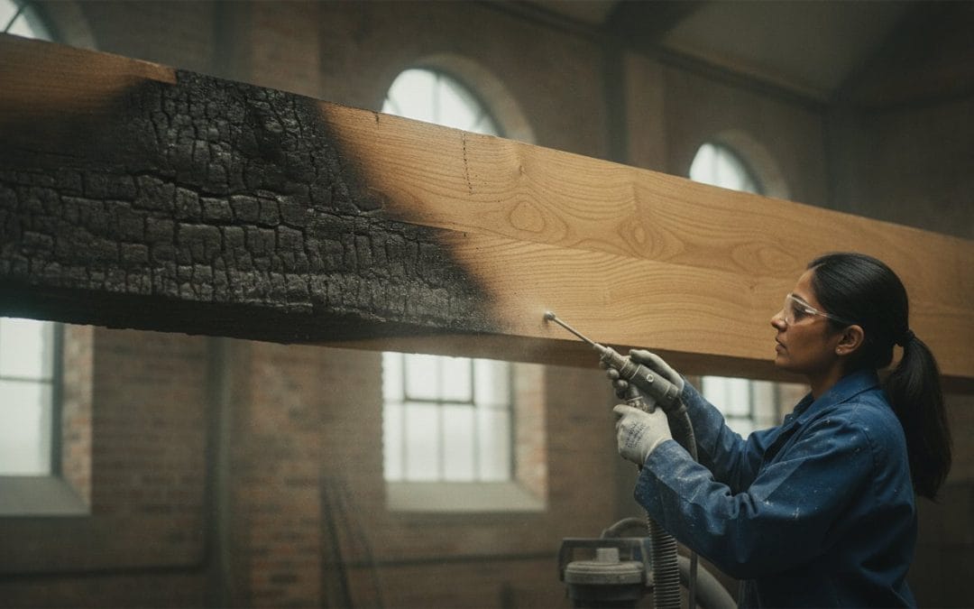 Fire Damage Cleaning for Wooden Beams: A Specialist Restoration Guide