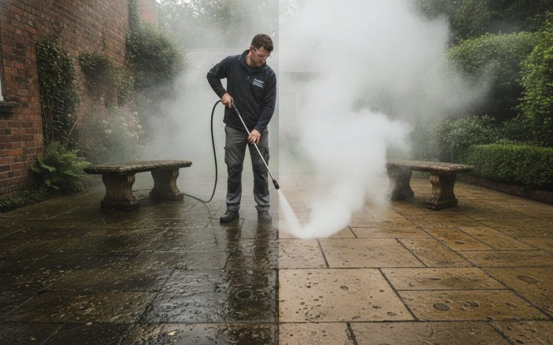 Best Way to Clean Stone Patio Without Chemicals: A 2026 Specialist Guide
