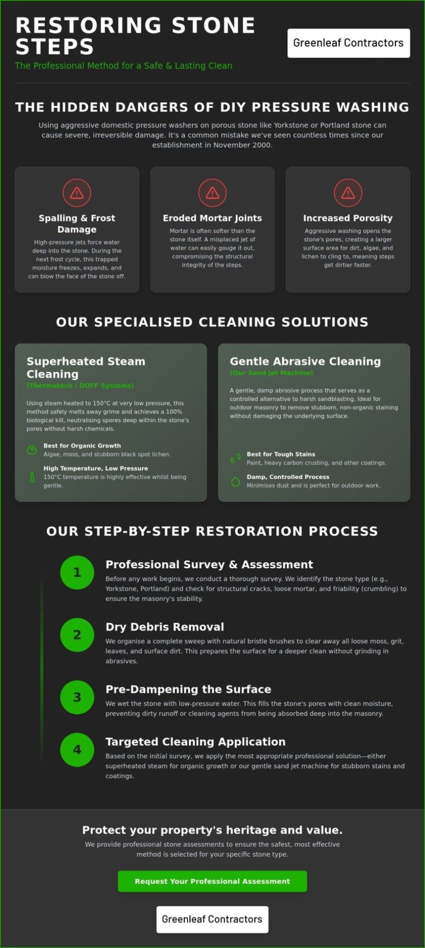 How to Clean Stone Steps: The Professional Restoration Checklist