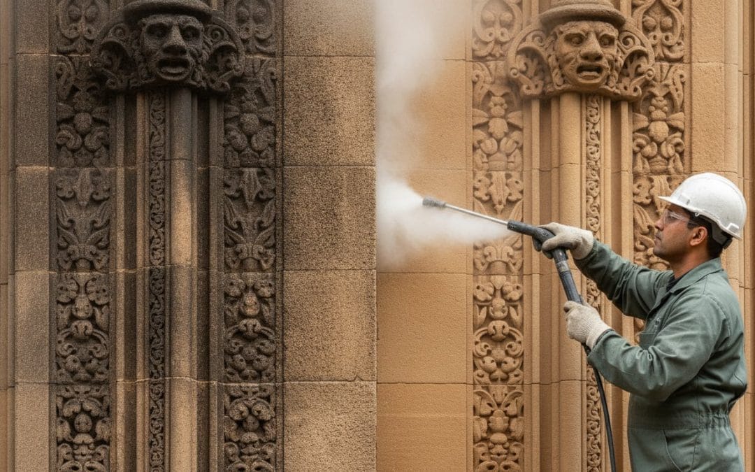 How to Clean Fragile Sandstone: A Specialist Heritage Guide