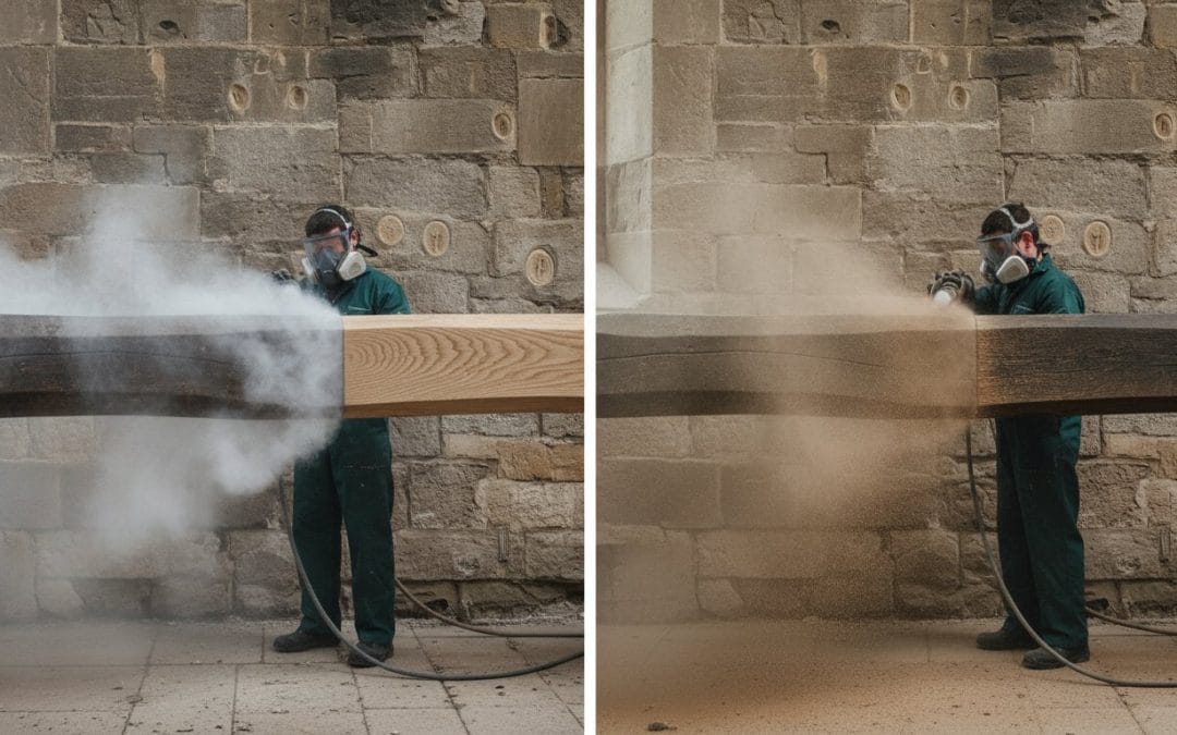 Dry Ice vs Grit Blasting: Wood Cleaning in Leeds & York