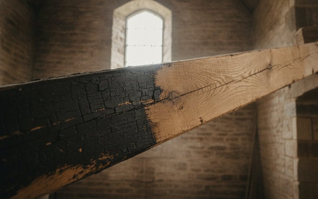 Removing Black Paint from Barn Beams: A UK Professional Restoration Guide
