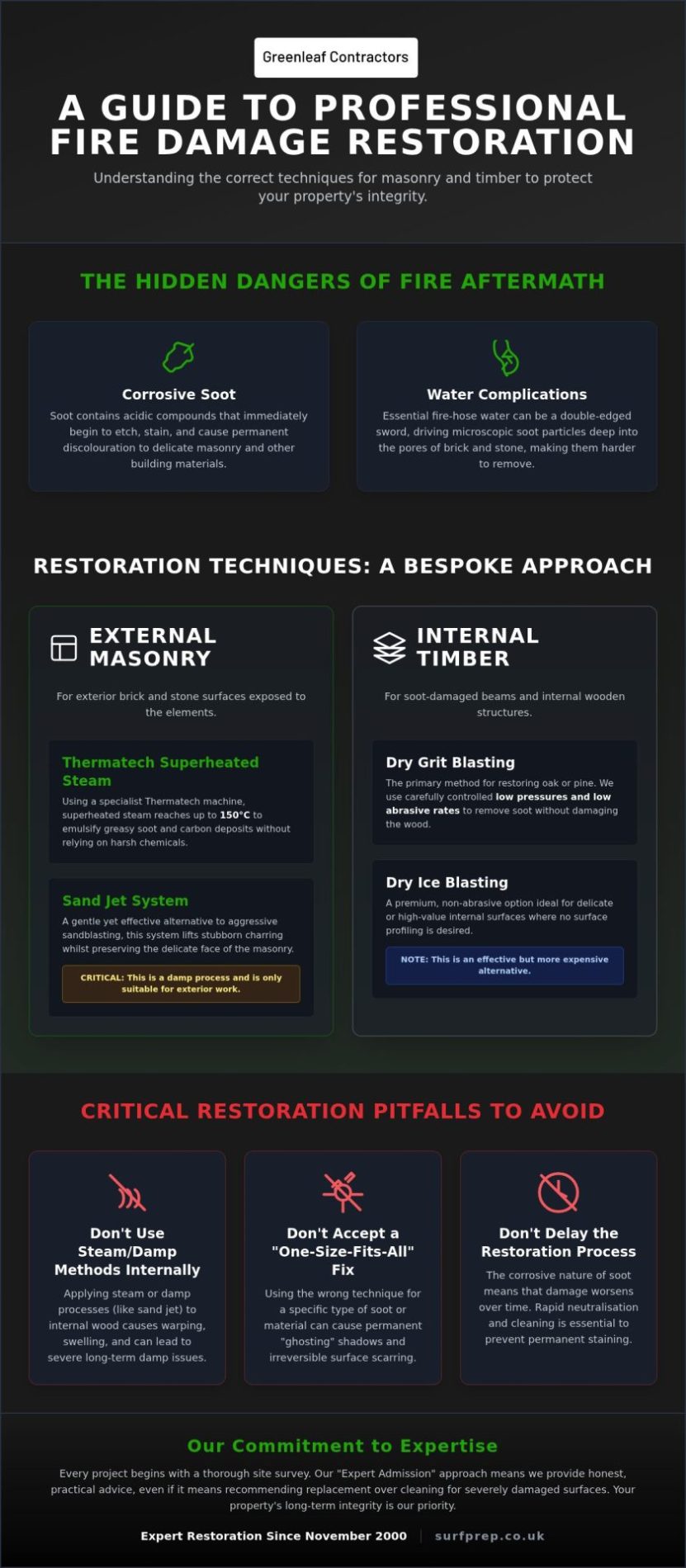 Expert Fire Restoration & Smoke Damage Cleaning in Leeds