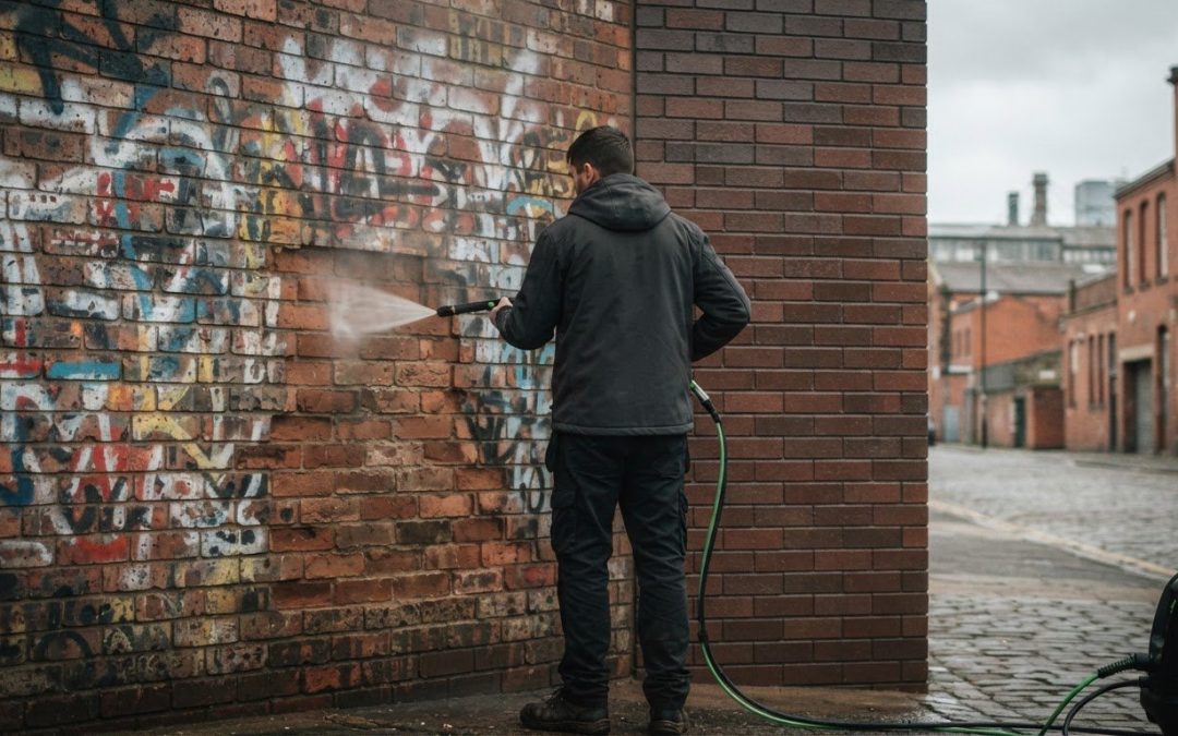 Brick graffiti removal in Leeds: choosing anti-graffiti protection for brick walls
