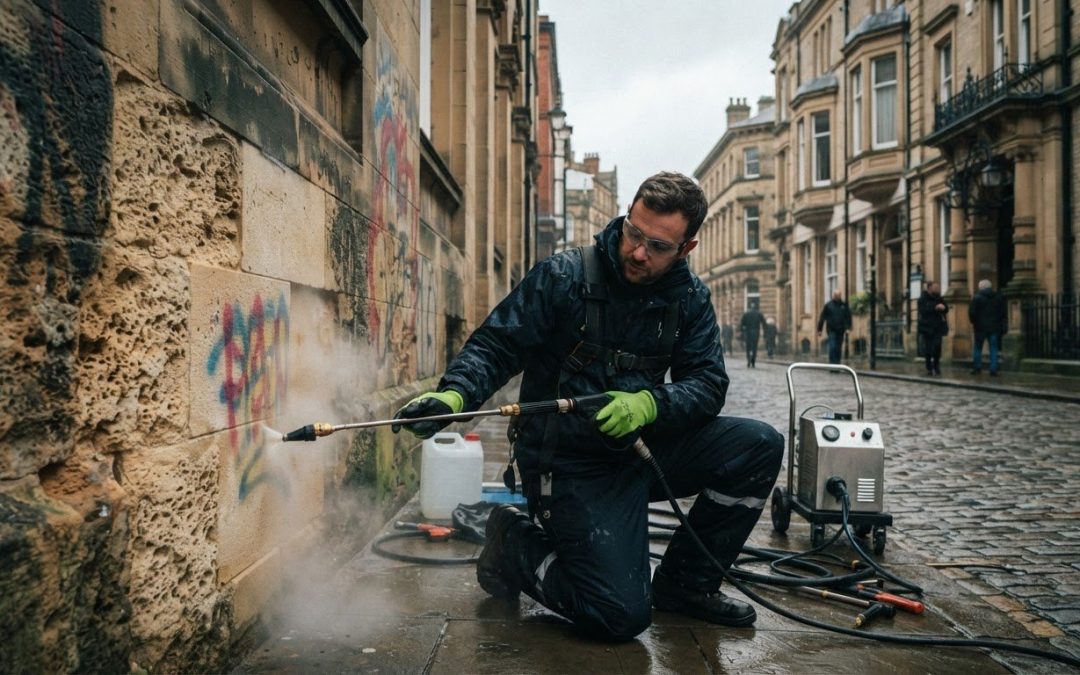Graffiti Removal from Sandstone: Choosing a Safer Approach